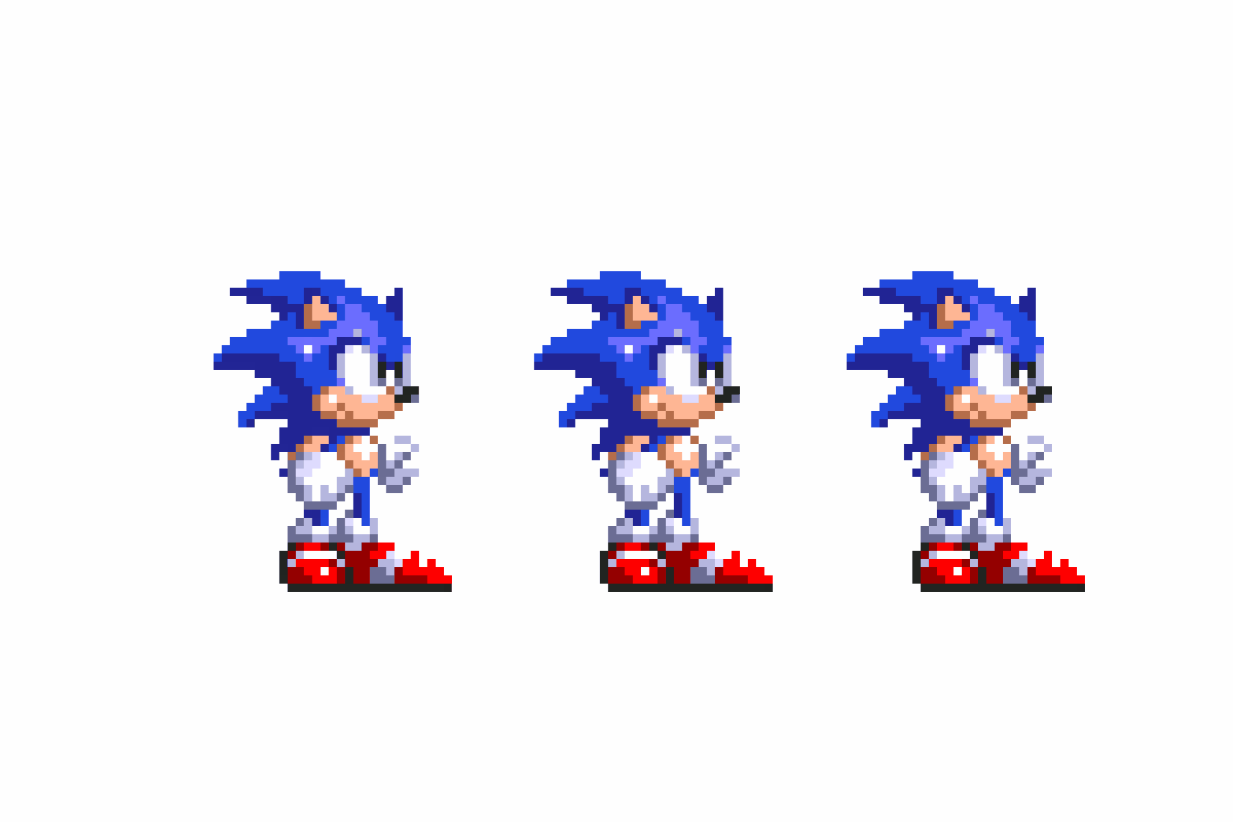 Pixilart Sonic 3 Victory Animation by IlikeSonic91