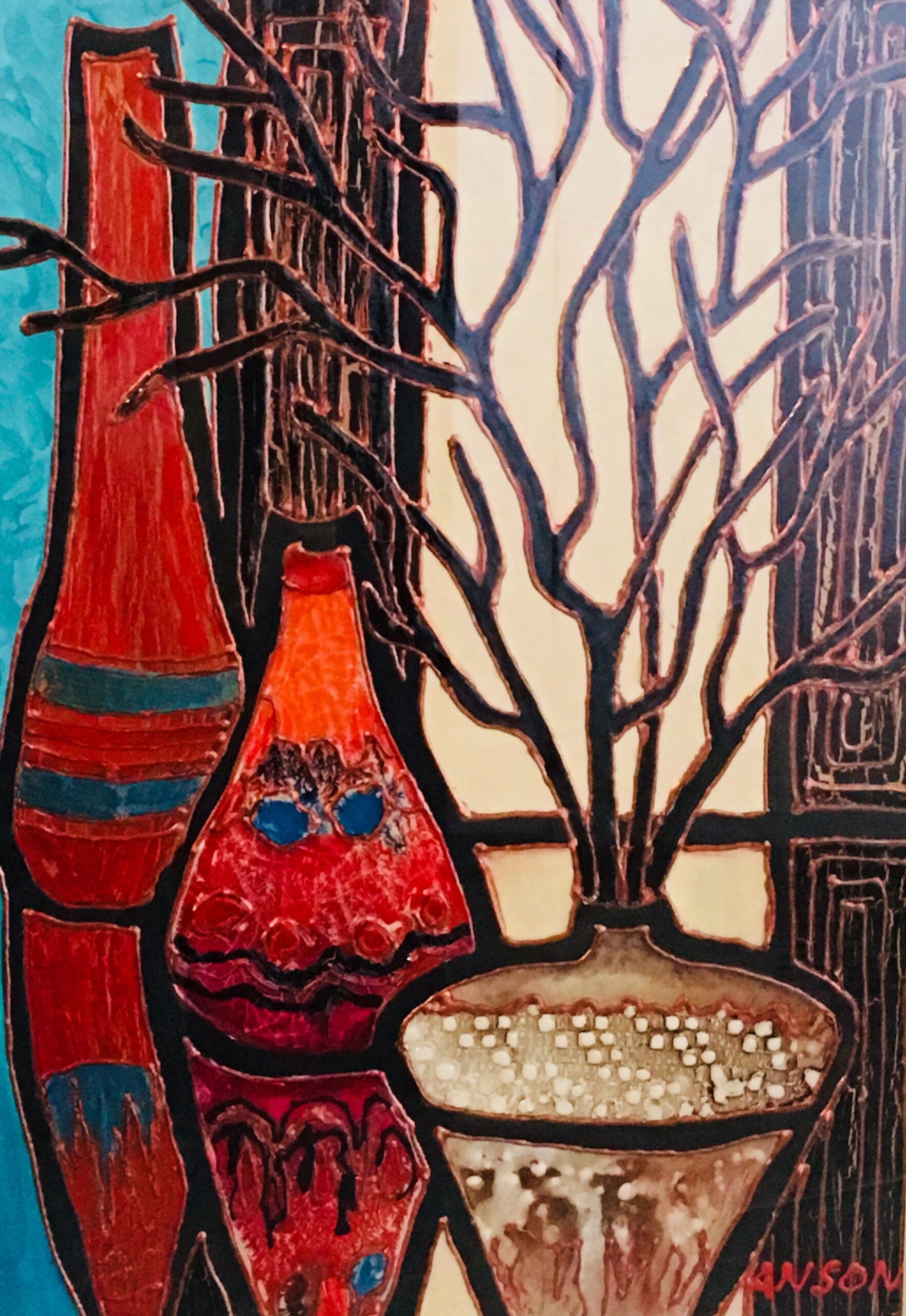 Oriental Jars EA1809289 Art 2 Q 4 art sale paintings for sale newcastle contemporary art