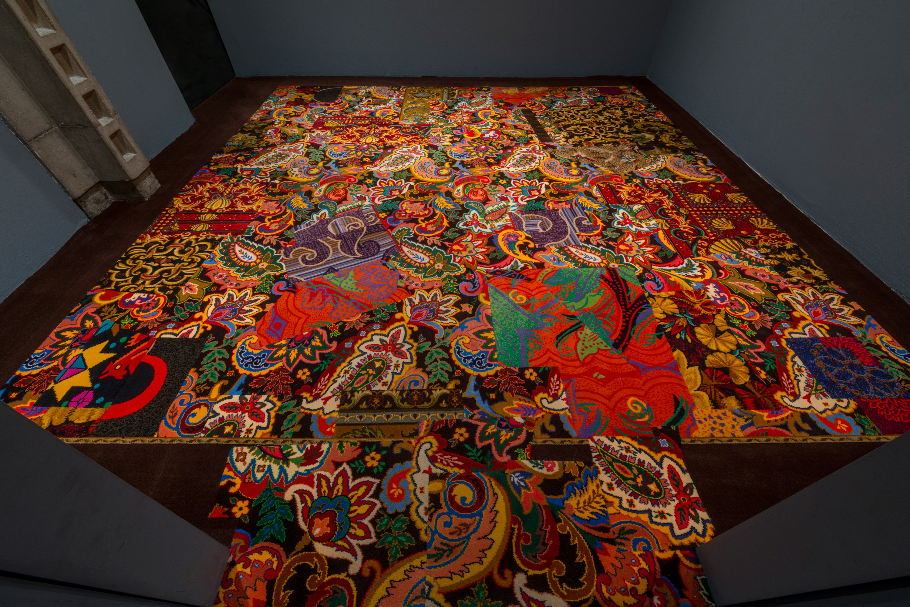 Cayetano Ferrer, Swatch for Remnant 2012, casino carpet