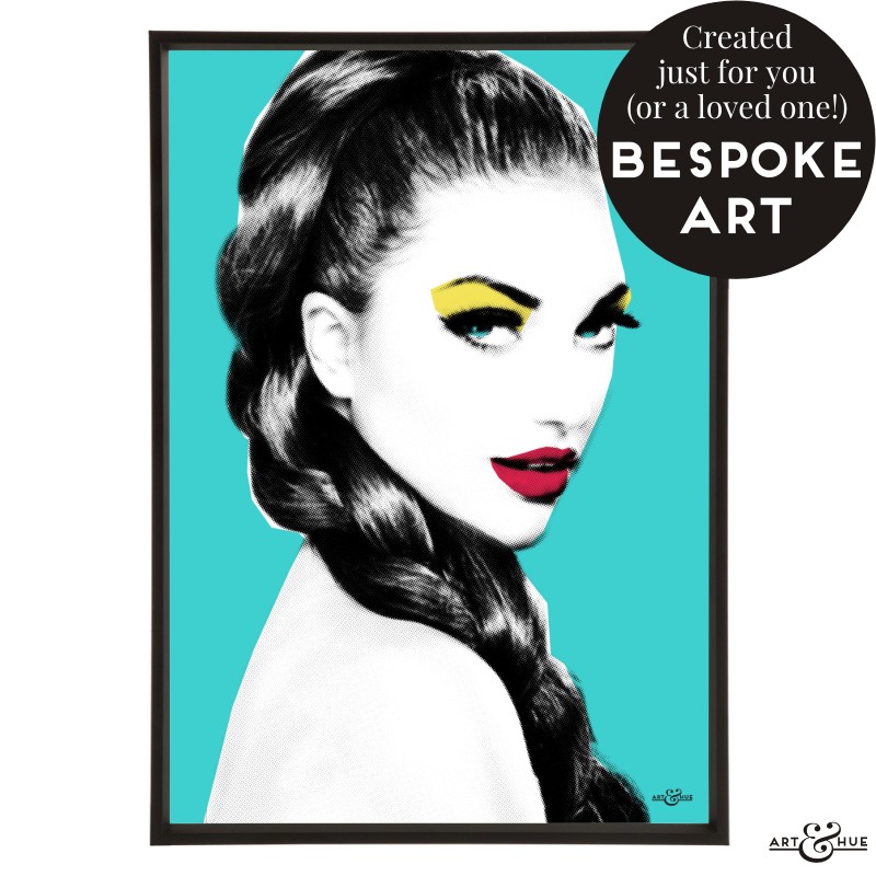 Bespoke Stylish Pop Art Prints Bespoke Art Art & Hue