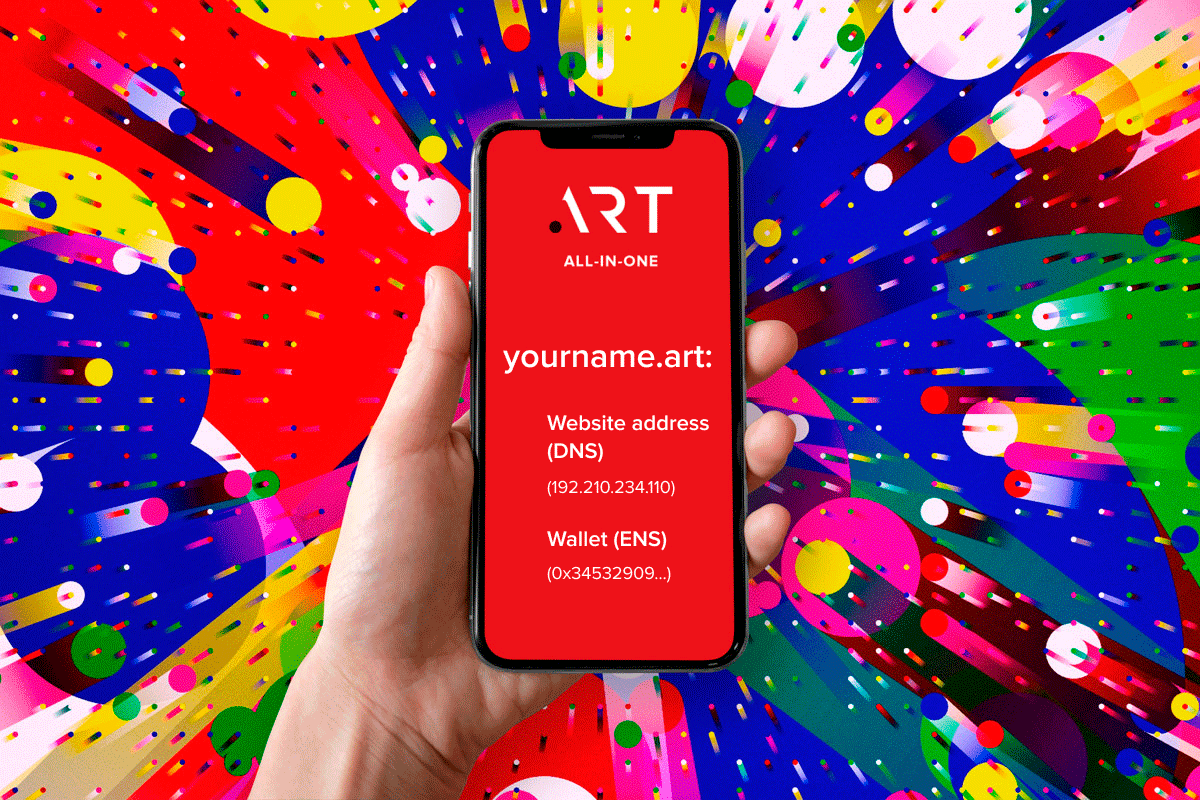 .ART How to use your .ART domain name as your crypto address.