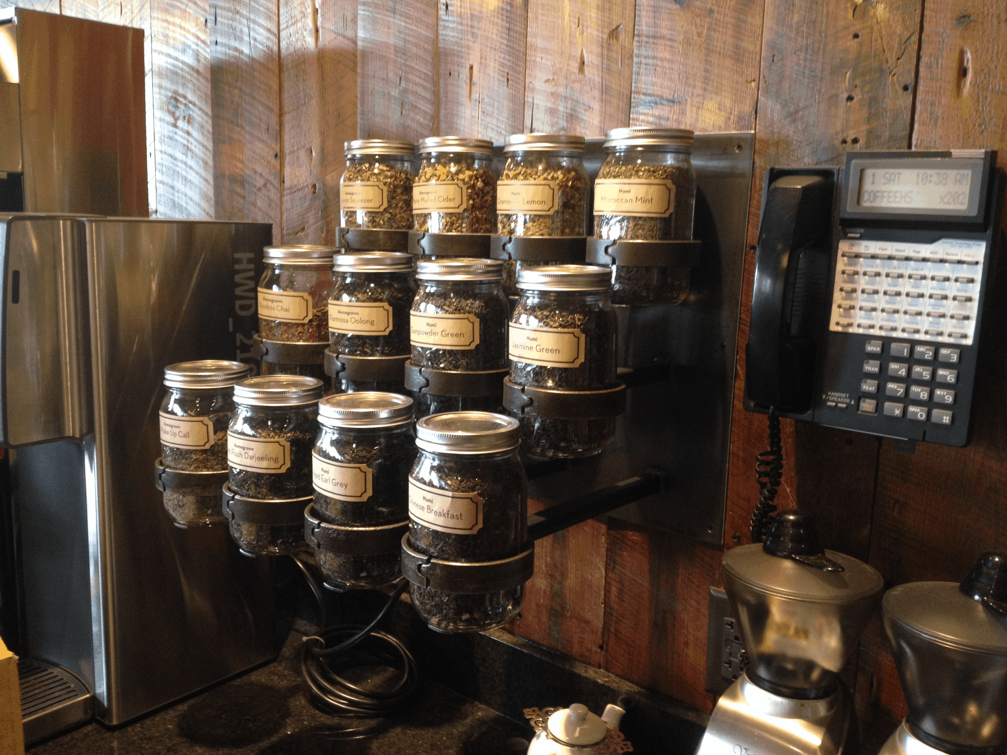 Coffee by Design coffee rack 2 Artas Designs