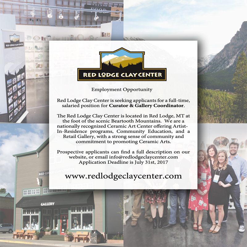 Employment Opportunity Curator & Gallery Coordinator •