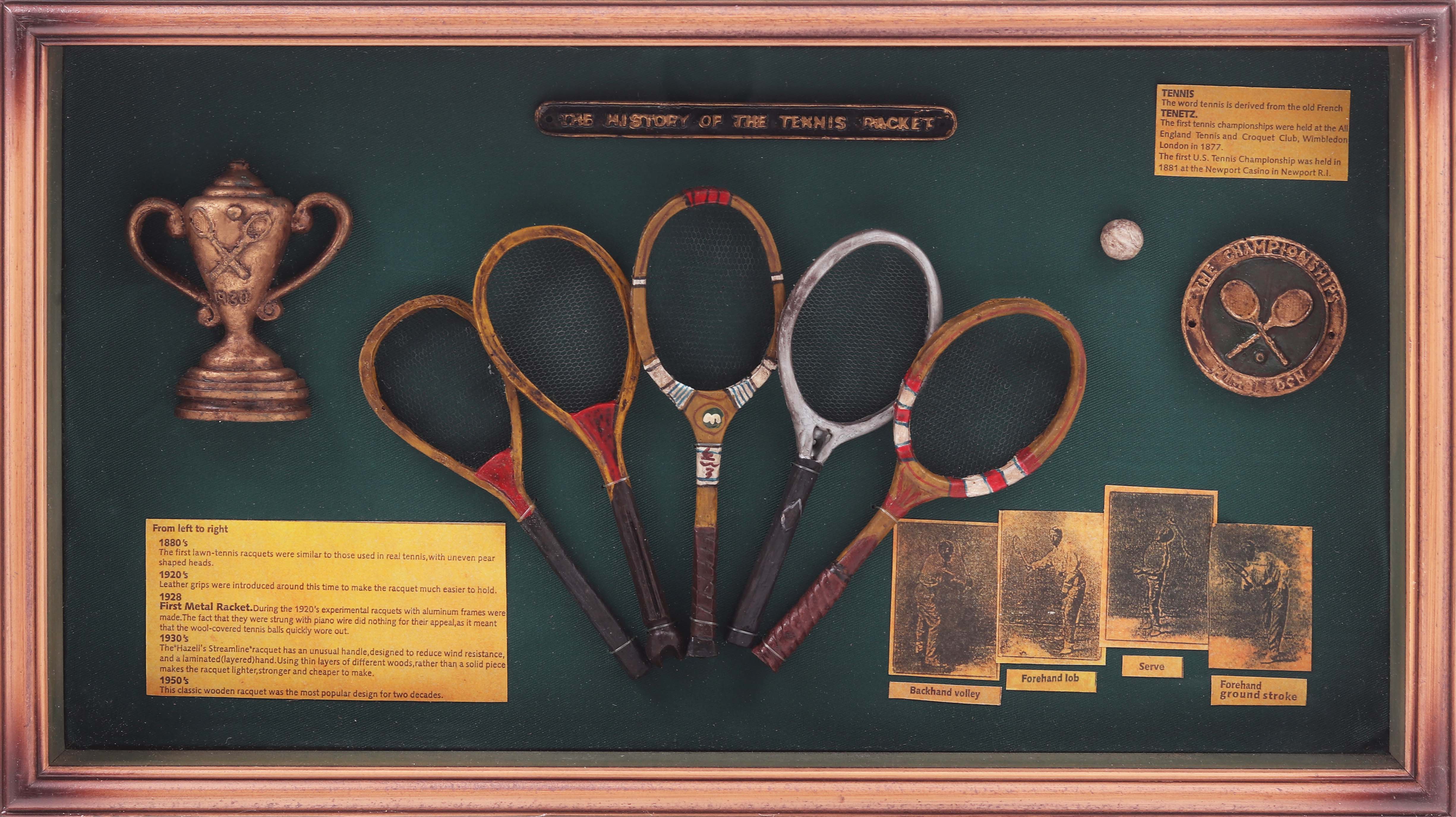 The History of the TennisRack... Leiloes Artbid