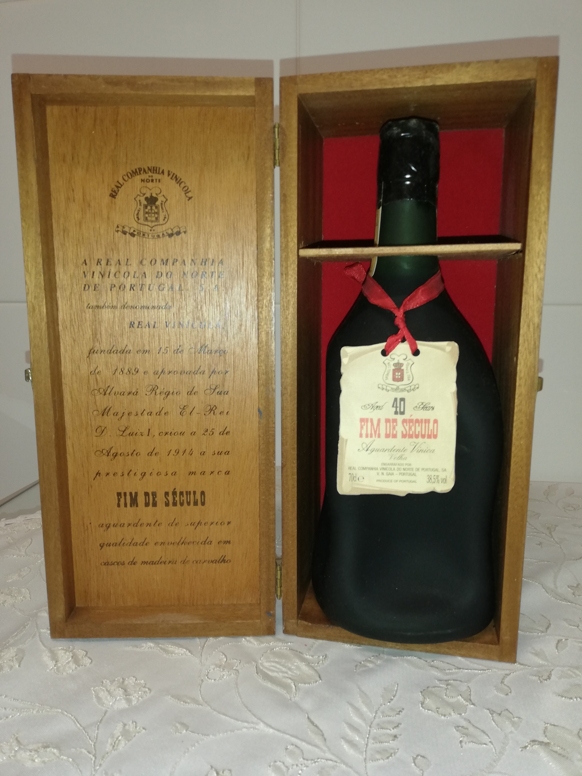 FIM DE SÉCULO Aged 40 Years, Leiloes Artbid