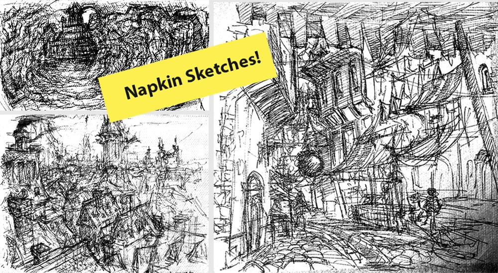 9 AllInclusive Napkin Drawings To Help Inspire Creativity
