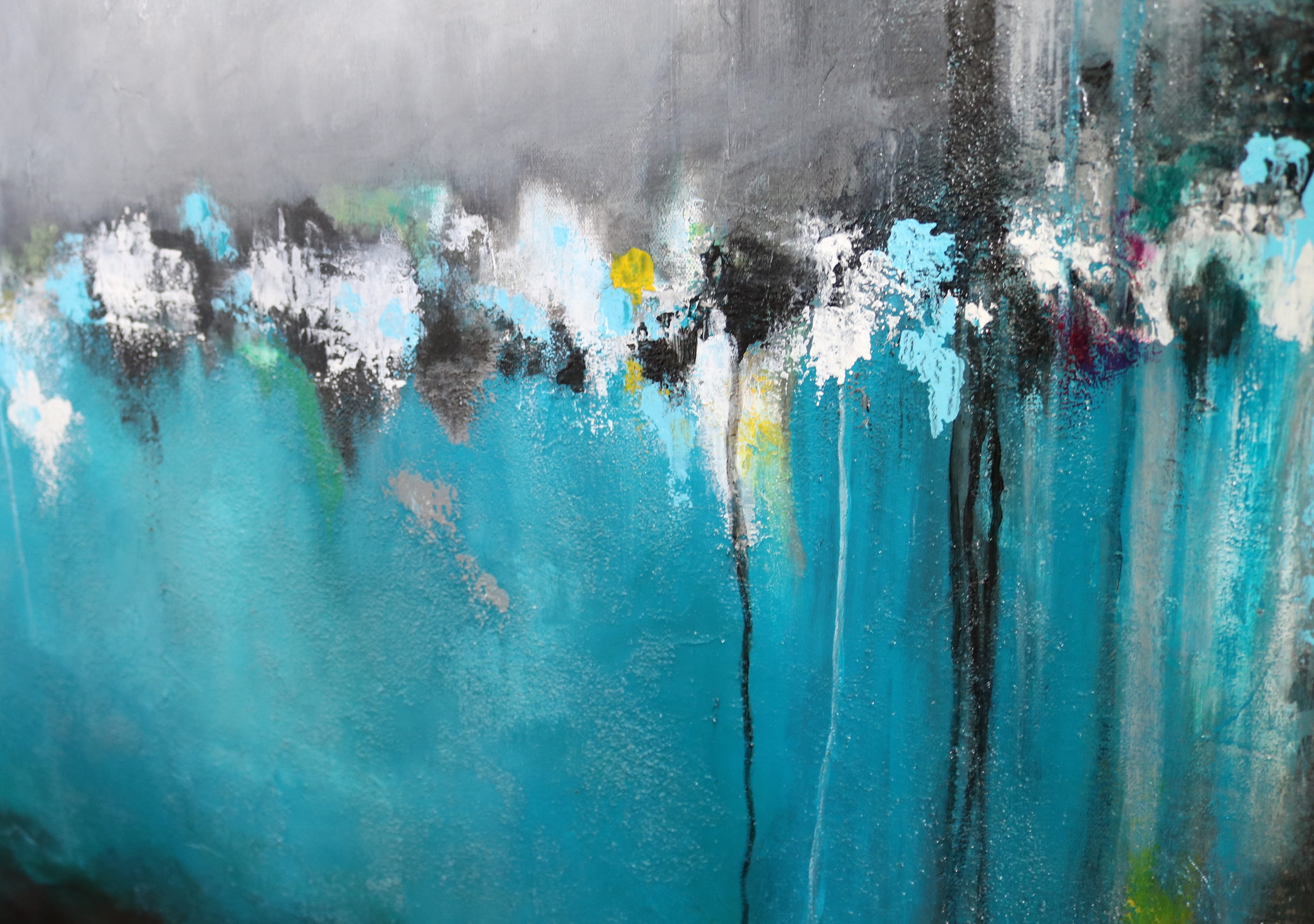CalmOriginal Abstract Painting (SOLD) by Amy Provonchee Art by Amy