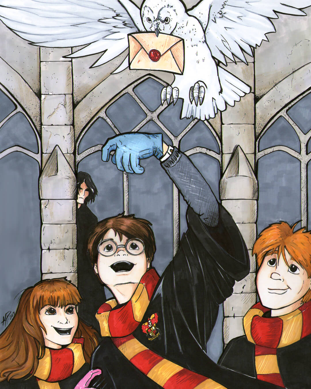 Harry Potter Kevin Patrick Art & Book Creations