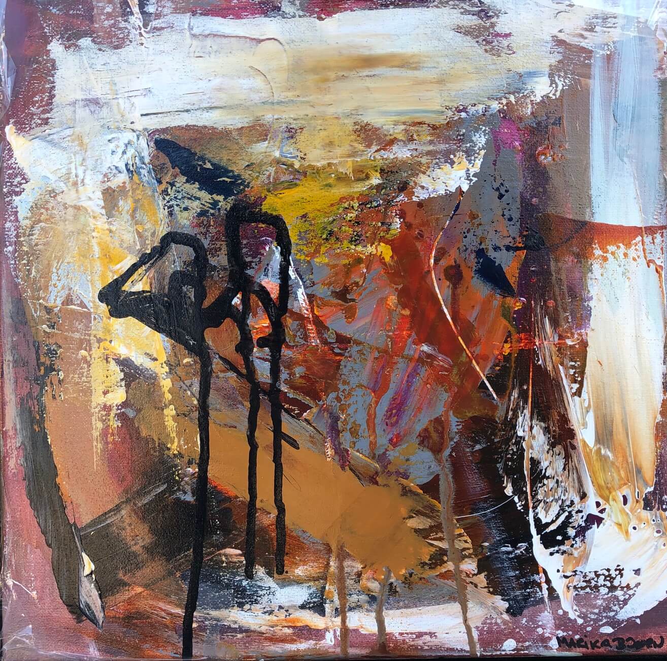 Art By Marika Bjørn moderne abstrakt billedkunst