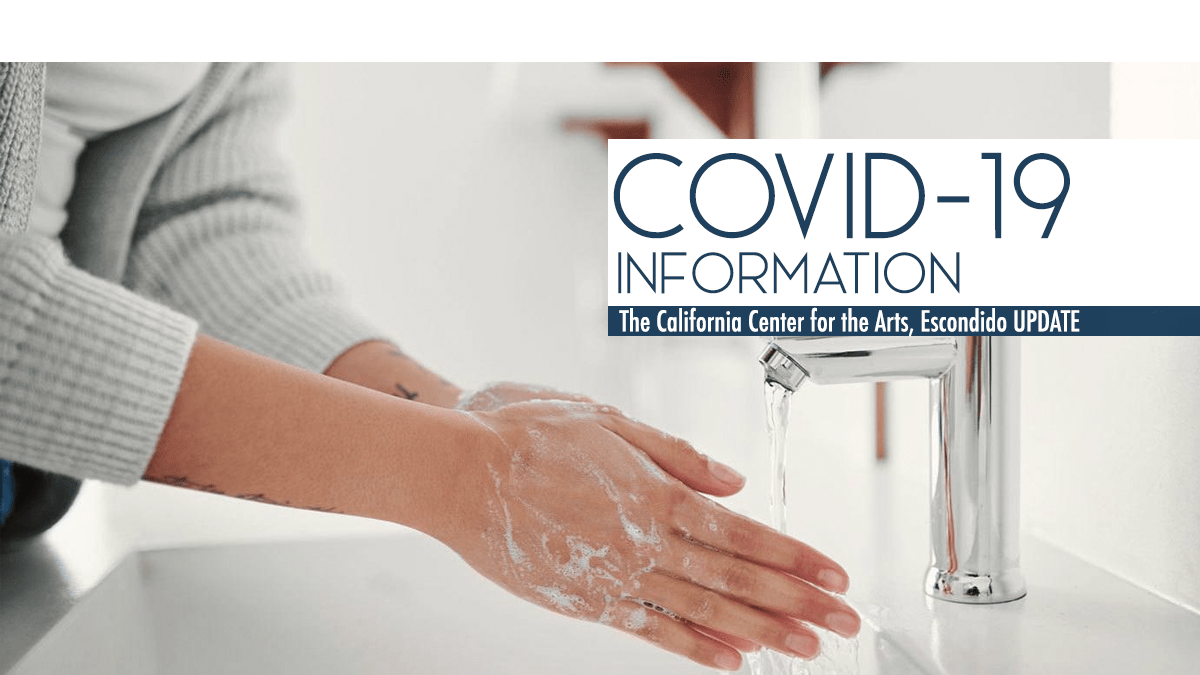 News Release California Center for the Arts, Escondido COVID19 Public
