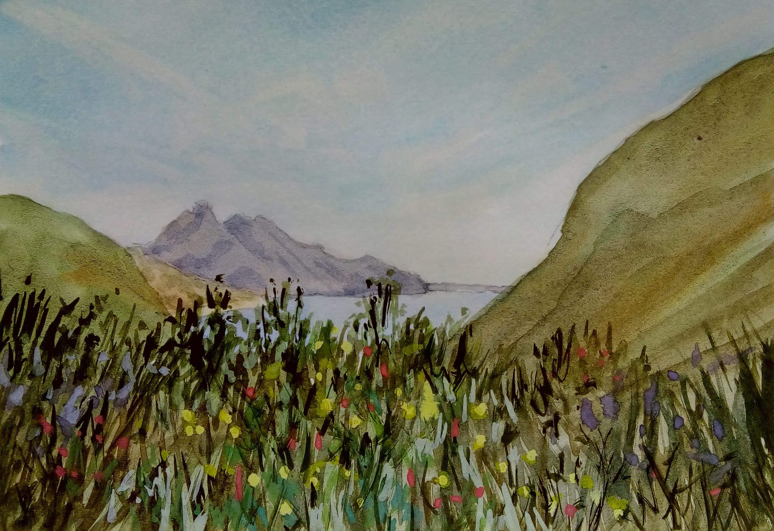 Abstracting the foreground Andy Walker Art