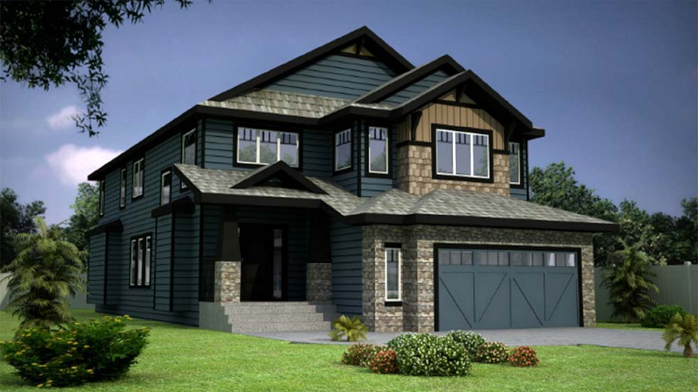 Two story homes Aria Art Custom Homes Edmonton Art Homes