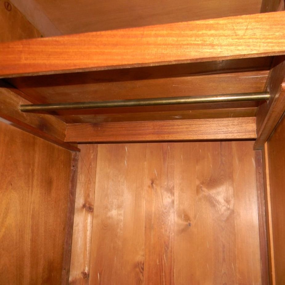 Large original European Modernist Armoire Storage Center Dining Room