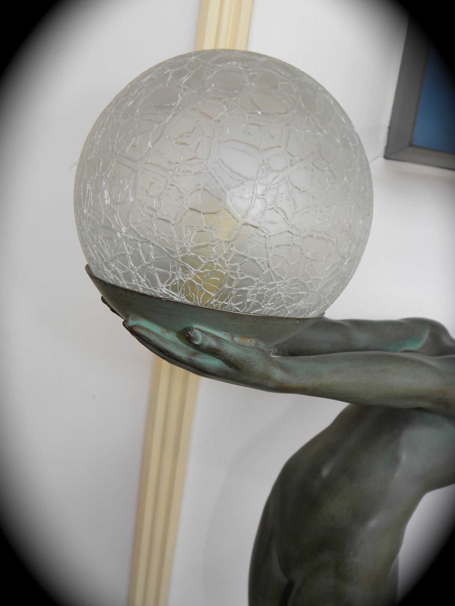 Art Deco Light Statue by Max Le Verrier called Clarte Sold Items