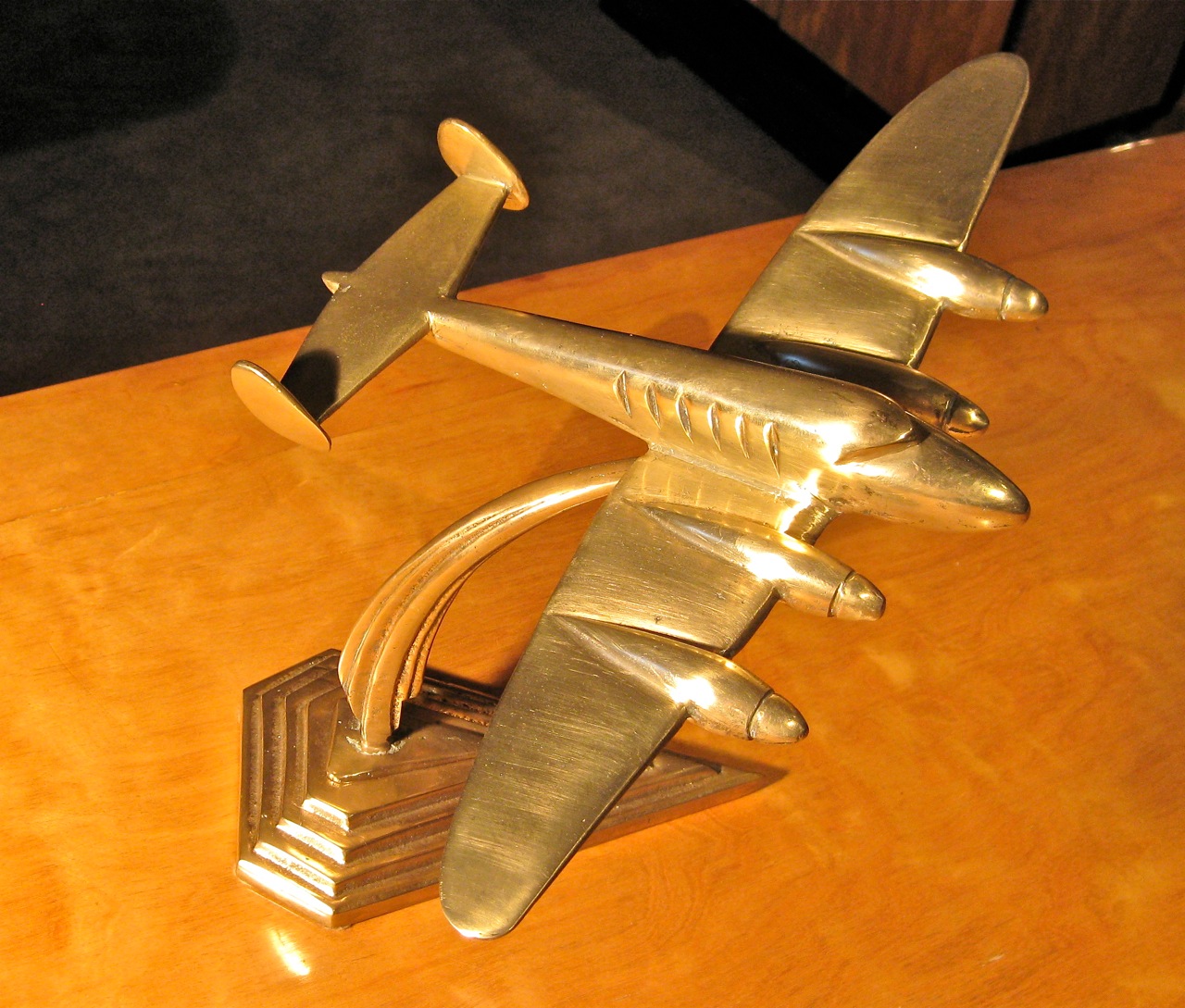 1930s Art Deco Plane Sold Items Statues Art Deco Collection