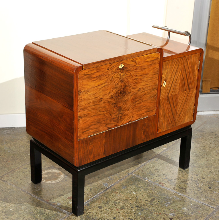 Art Deco Drinks Bar Organizer Sold Items Small Tables Art