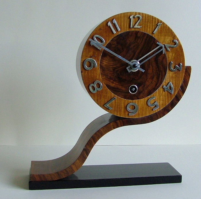 Unusual English Deco Modernist Clock by Norland Sold Items Art Deco