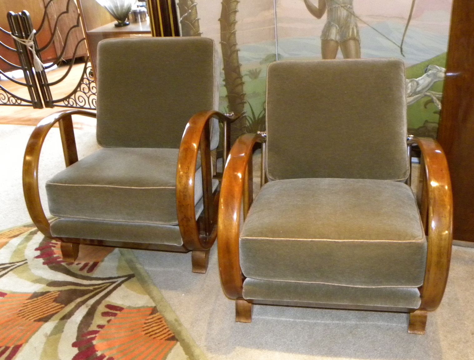 Czech Bentwood Art Deco Chairs Sold Items Seating Items Art Deco