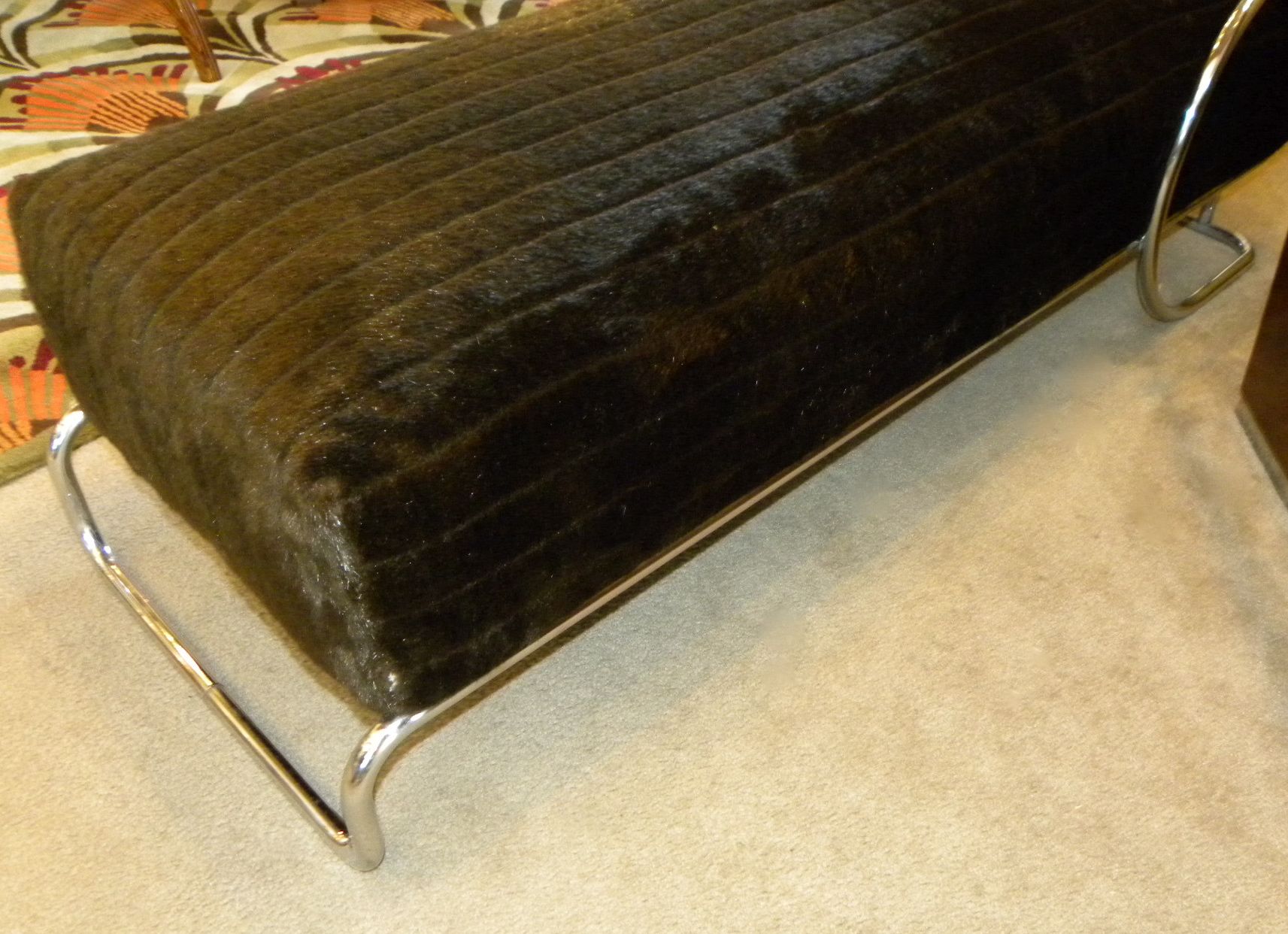 Classic Bauhaus Chaise Lounge in metal circa 1940s Sold Items Bedroom