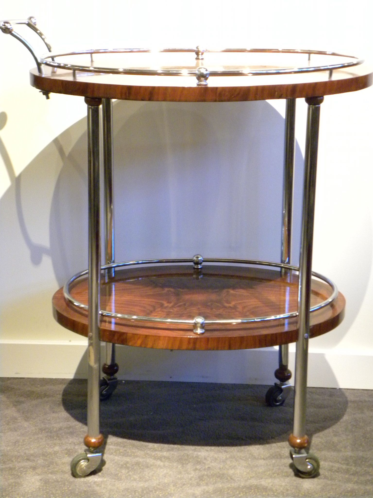 Art Deco Tea or Liquor Cart `stunning and elegant! Sold Items Bars