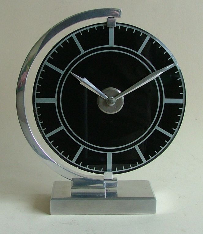 Stunning Art Deco Streamline Modernist Clock Sold Items Art Deco