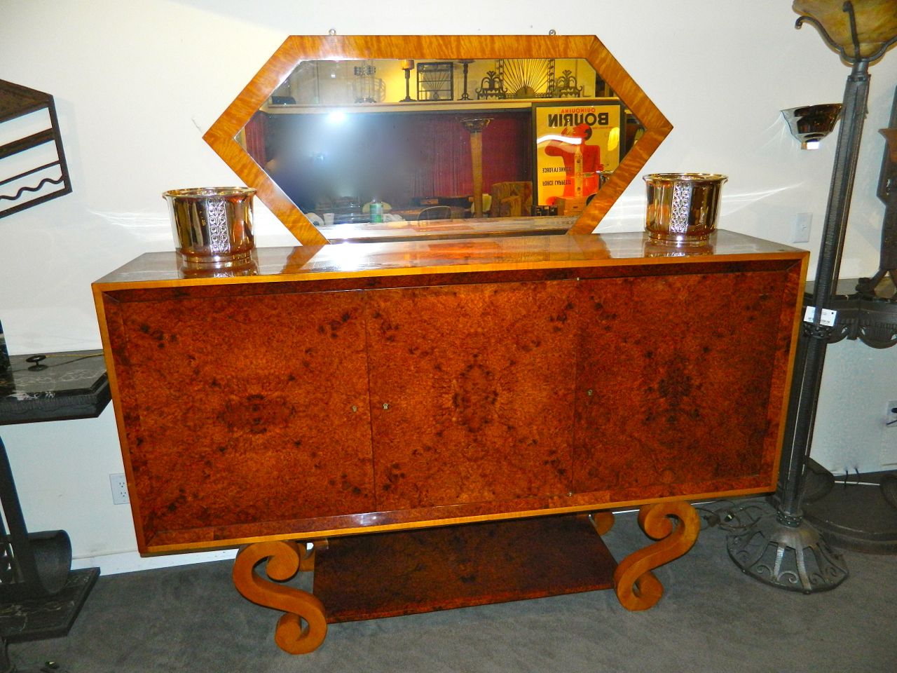 Fabulous Original Art Deco Buffet spectacular! Dining Room Art Deco