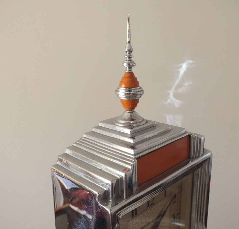 Fabulous Art Deco Skyscraper Manning Bowman Clock very rare Sold
