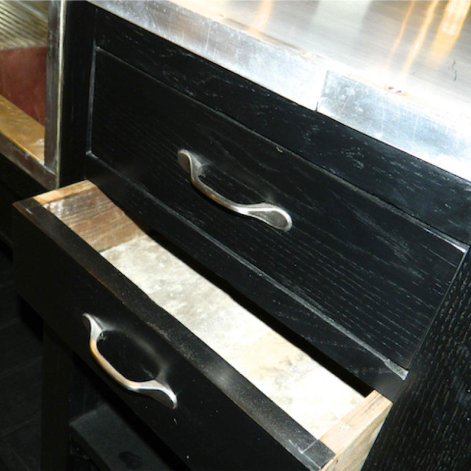 French Art Deco Zinc Bar, beautifully restored!!! Sold Items Bars