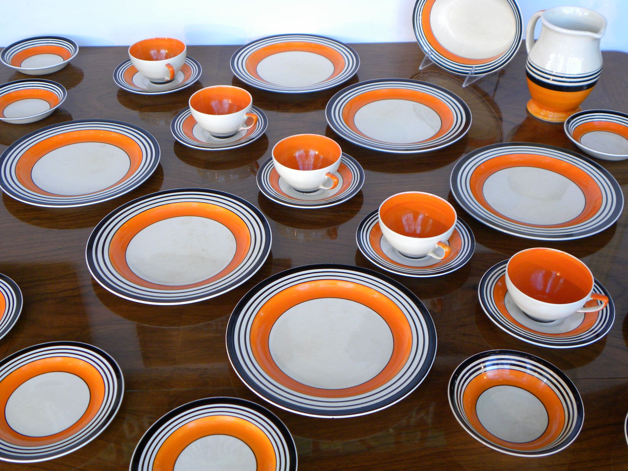 Susie Cooper Art Deco Tableware Dishes extremely rare, Tango Pattern