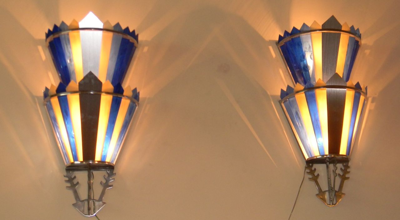 Art Deco Movie Theater Light Sconces Vanity Ballroom Sconces Art