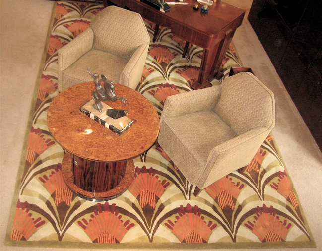 Art Deco Collection Custom Carpets • San Francisco Fox Theater 1930s