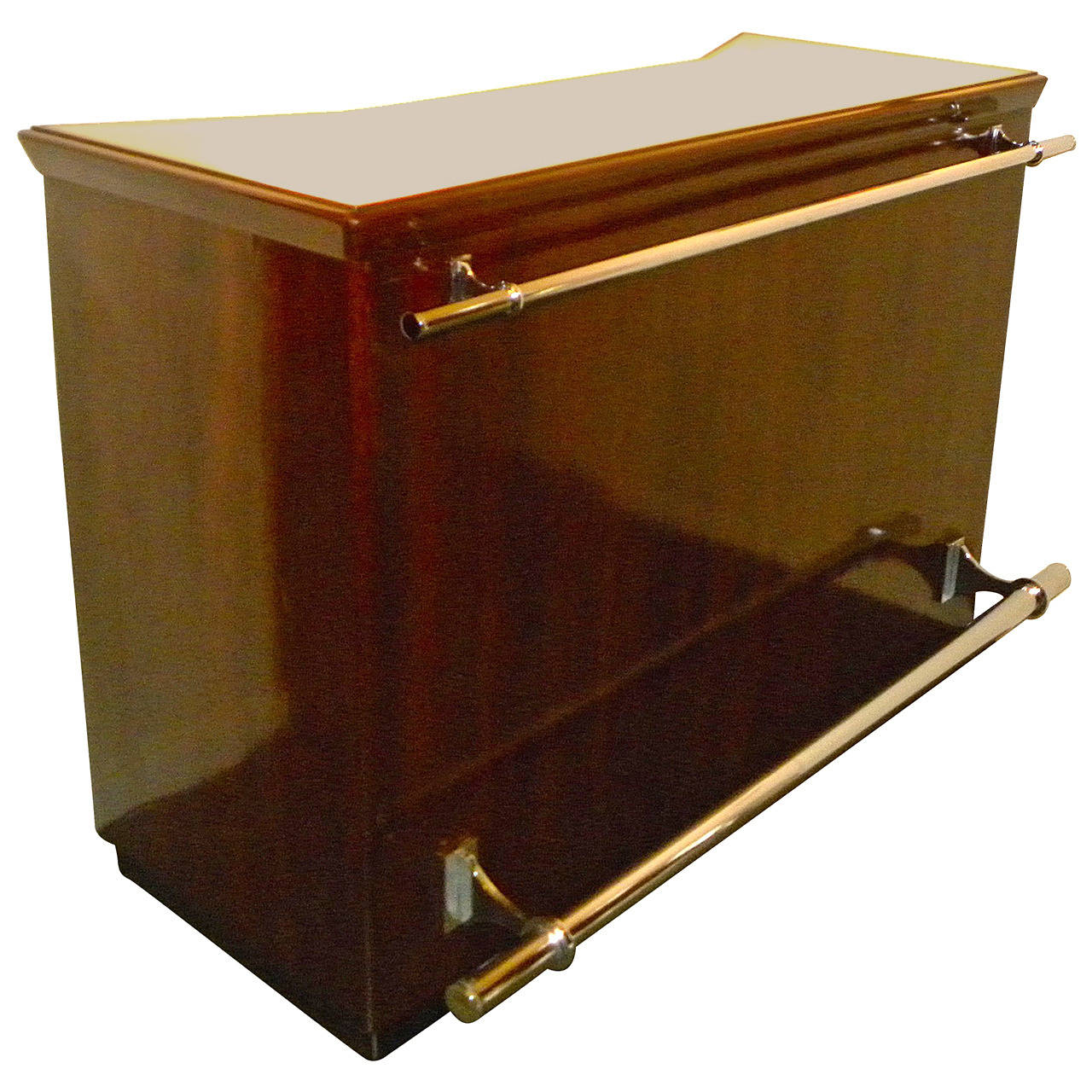 Dramatic Art Deco Bar with LightUp Top Bars Art Deco Collection