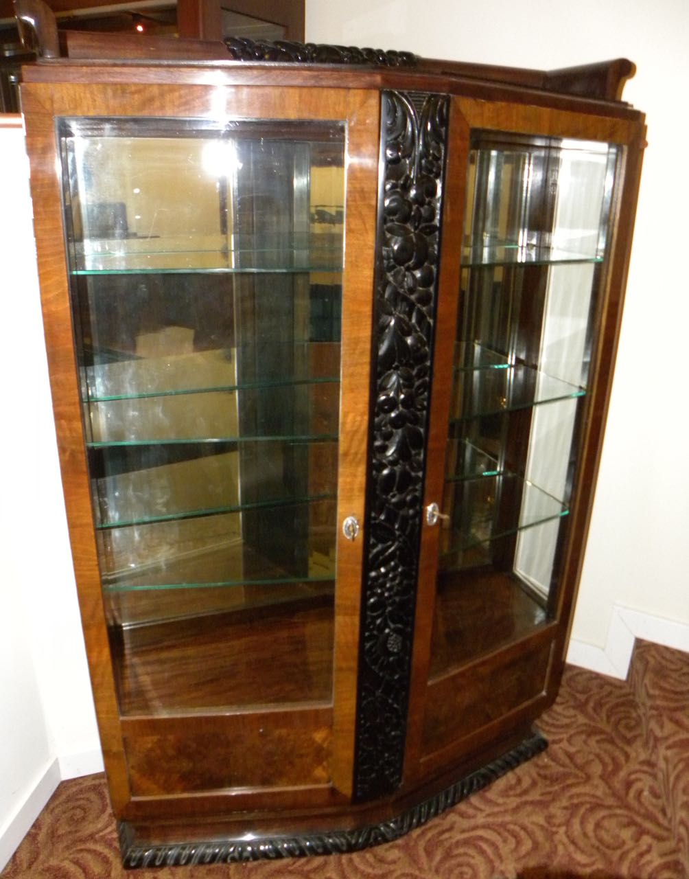 European Art Deco Display Vitrine Desks & Art Deco