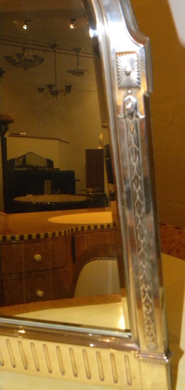 Art Nouveau WMF Silver Vanity Mirror Sold Items Mirrors Art Deco