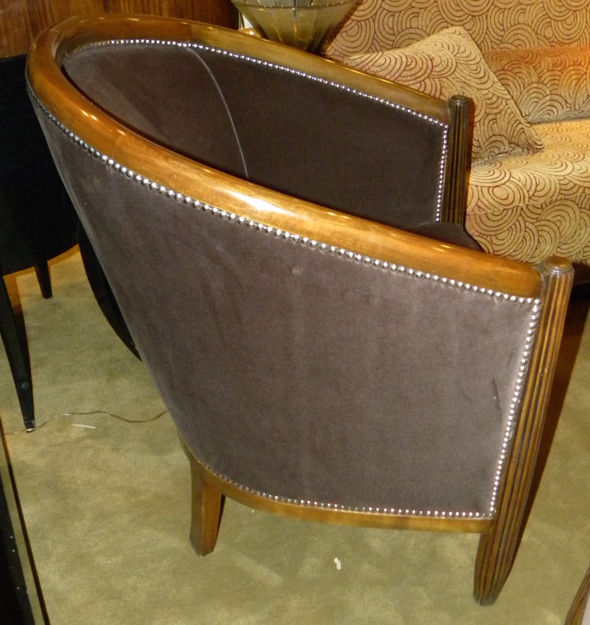 Art Deco Style Club Tub Chairs French style Seating Items Art Deco