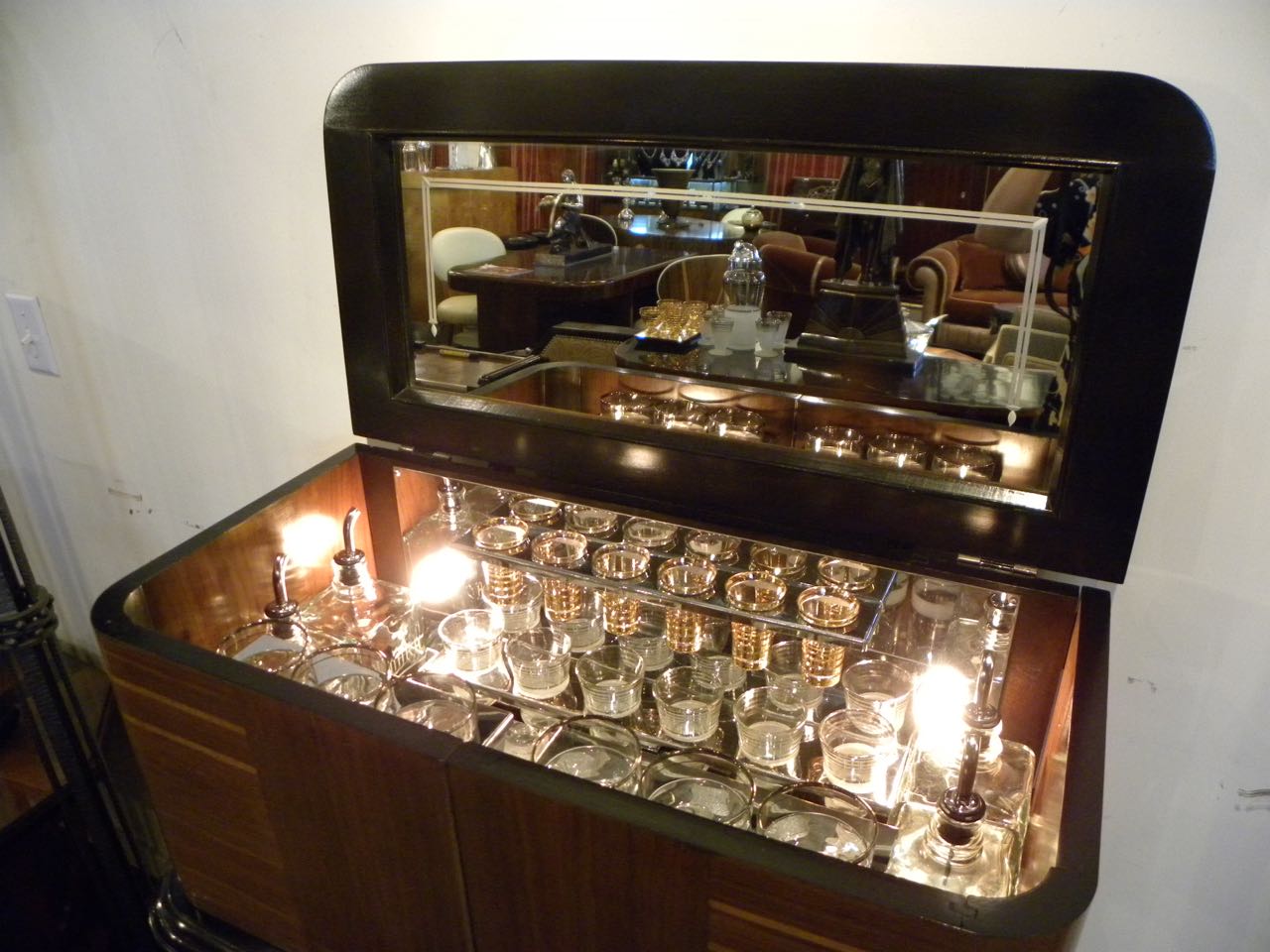 Spectacular Art Deco Philco RadioBar 1936 Sold Items Bars Art Deco