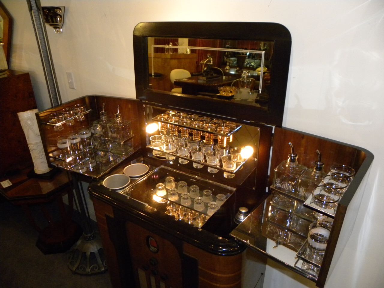 Spectacular Art Deco Philco RadioBar 1936 Sold Items Radios Art