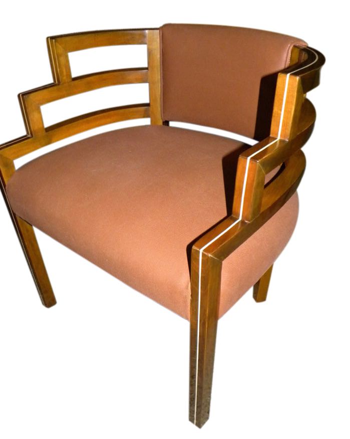 Kem er Style Art Deco Side Chair Sold Items Seating Items Art