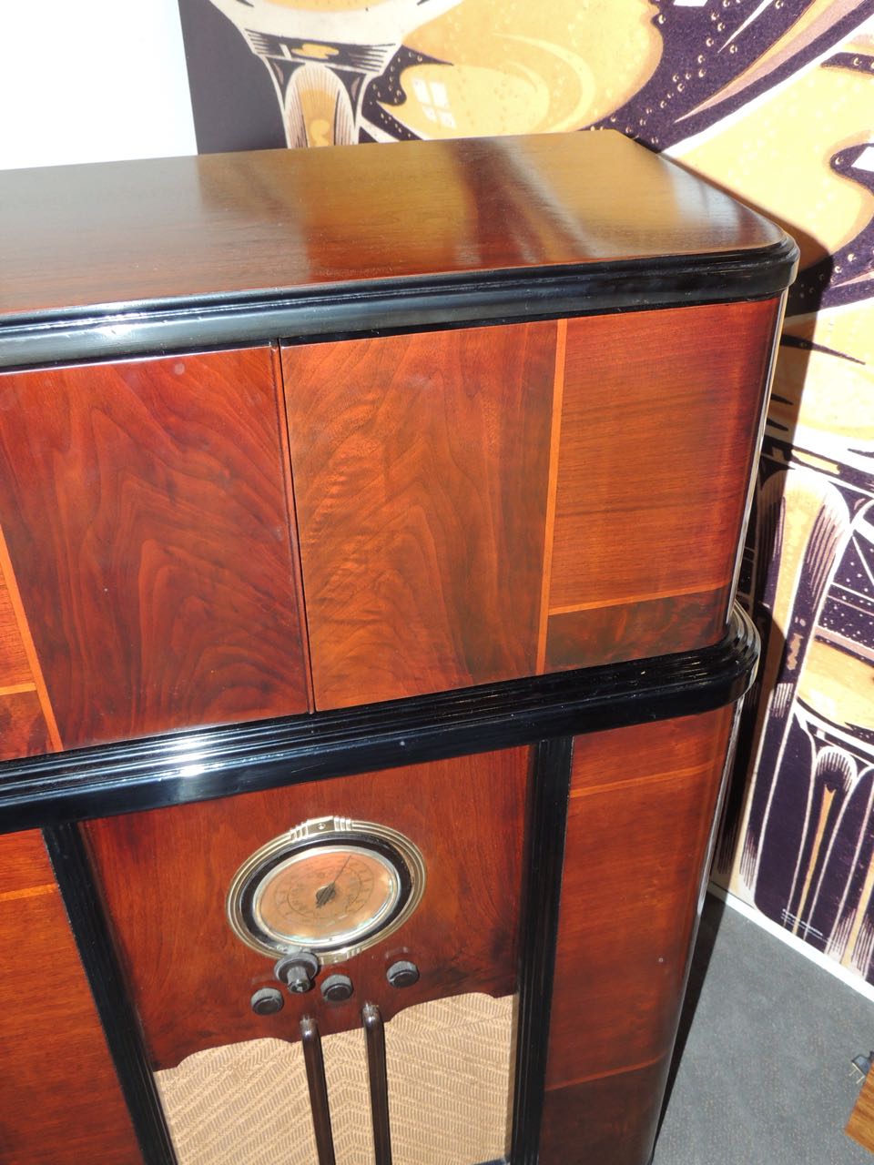 Original Philco Radio Bar Restored and Complete Sold Items Bars Art