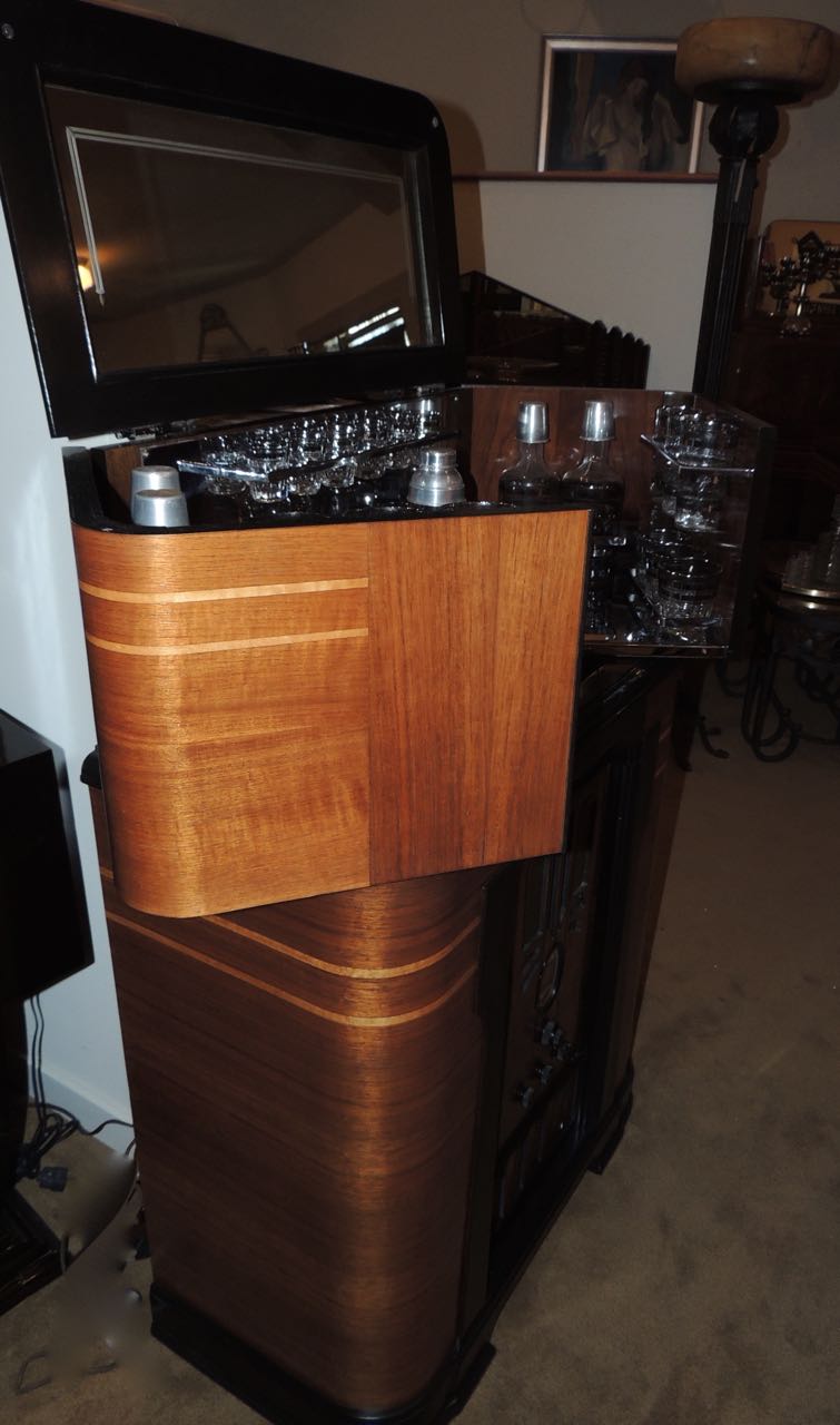 Philco Art Deco Complete Radio Bar Bars Art Deco Collection