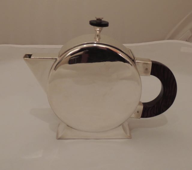 Art Deco Round Tea and Coffee Set by Christofle Coffee and Tea