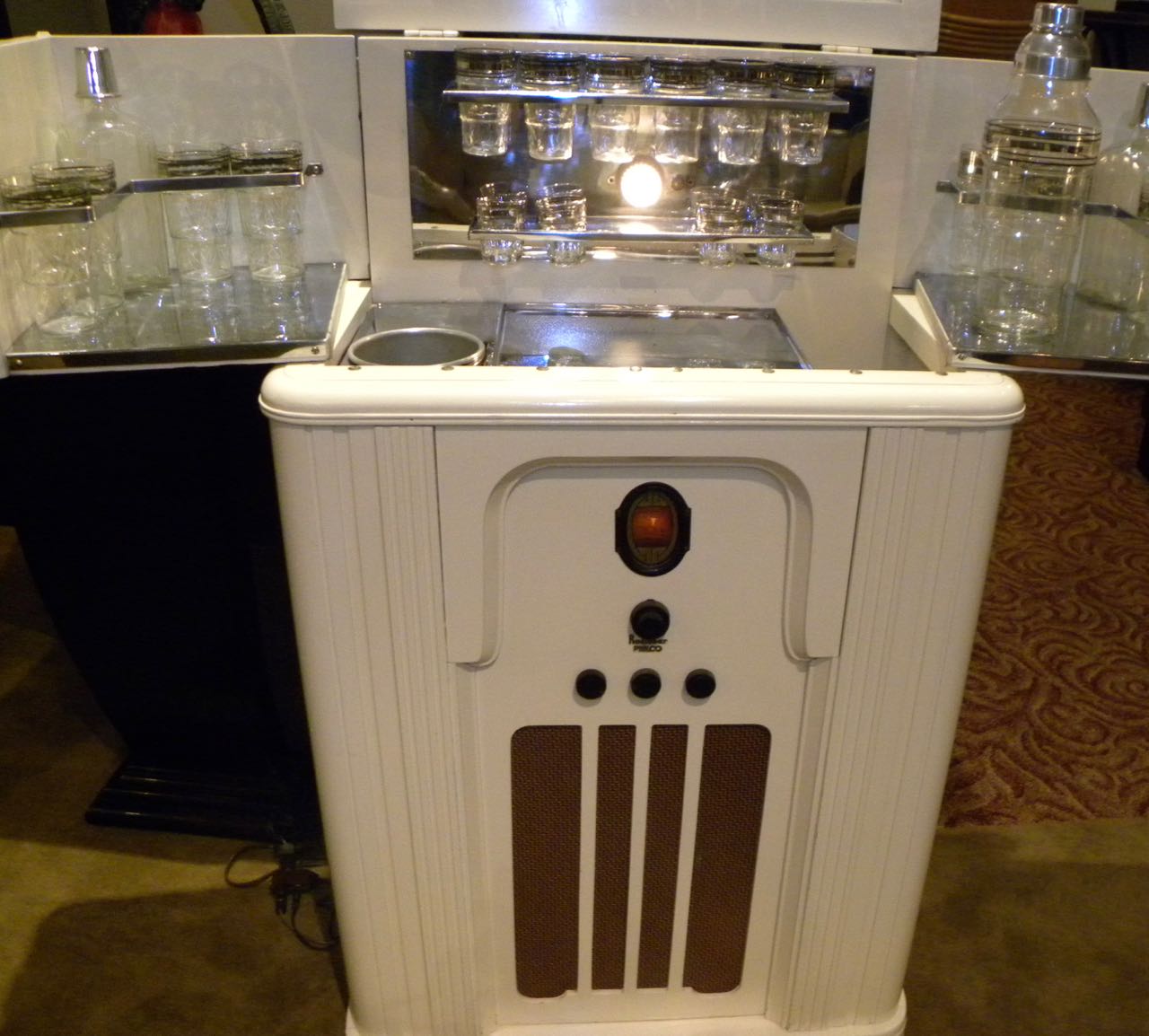Philco Art Deco Complete Radio Bar Bars Art Deco Collection