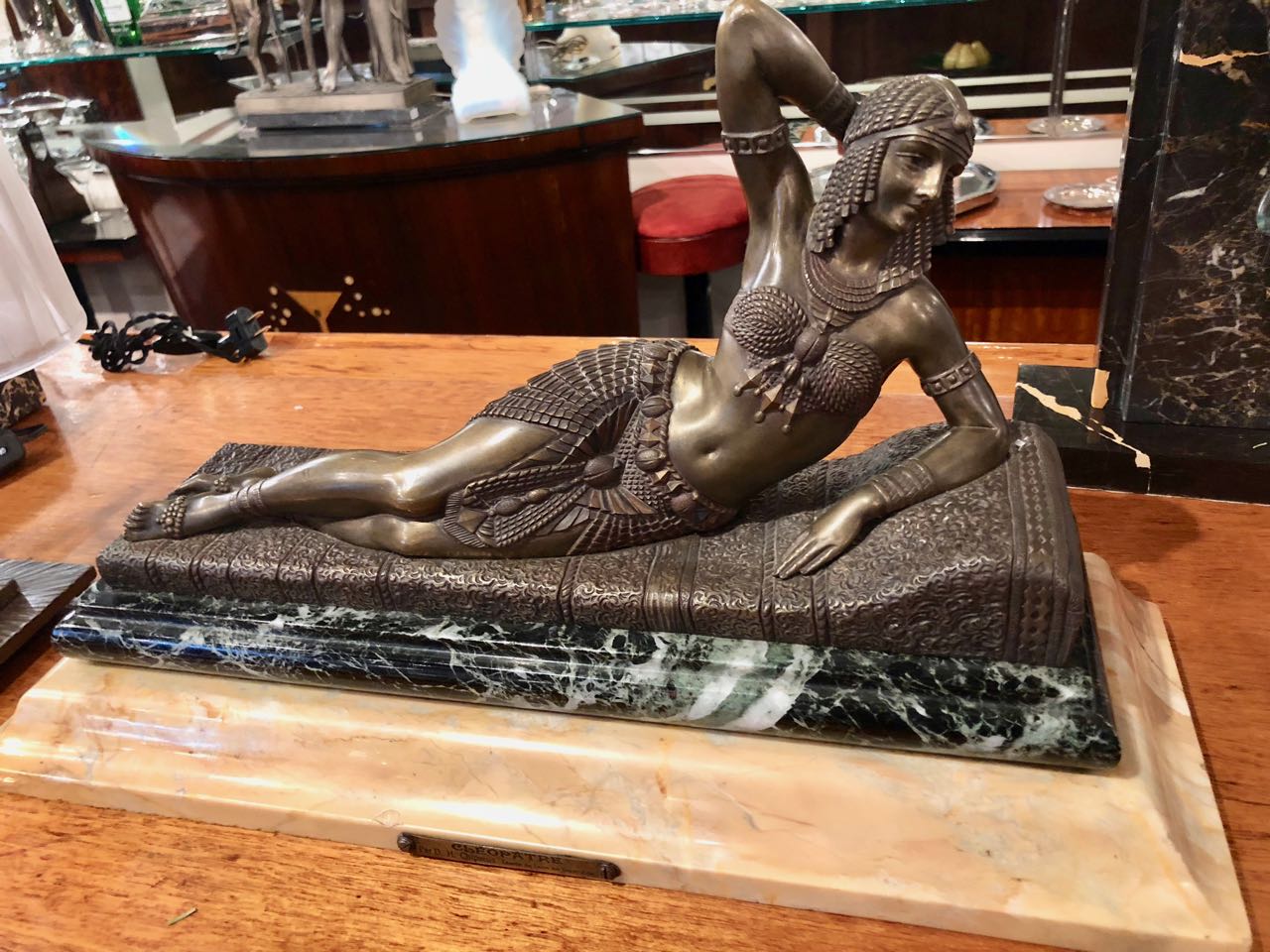 Demetre Chiparus Cleopatra Art Deco Bronze Statues Art Deco Collection