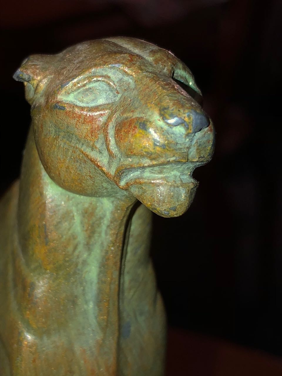 French Art Deco Panther Leopard Panther Bookends by Maurice Frecourt