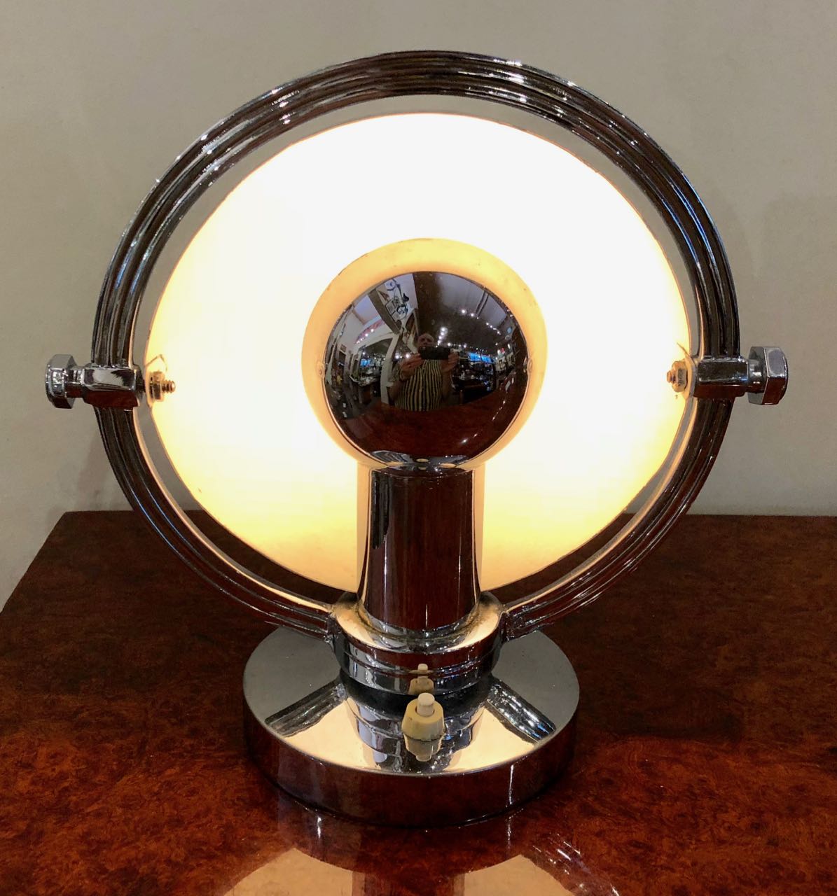 Modernist Streamline Desk Lamp Industrial Art Deco Design Table Lamps Art Deco Collection