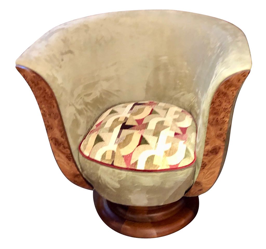 Art Deco Swivel Chairs Tulip Shape Just Added Art Deco Collection
