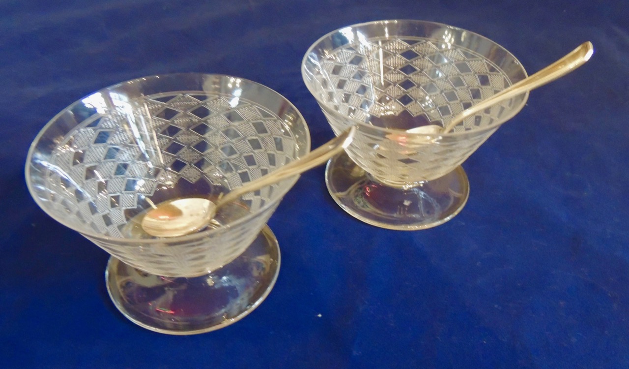 Complete Set of Art Deco Baccarat Glassware Tableware Art Deco