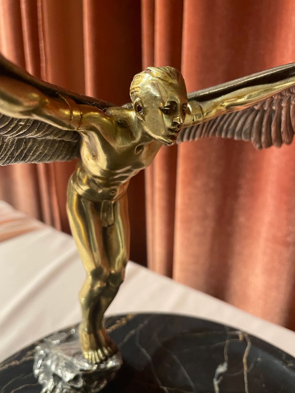 Art Deco Austrian Bronze Figure Icarus by Salat Sold Items Statues