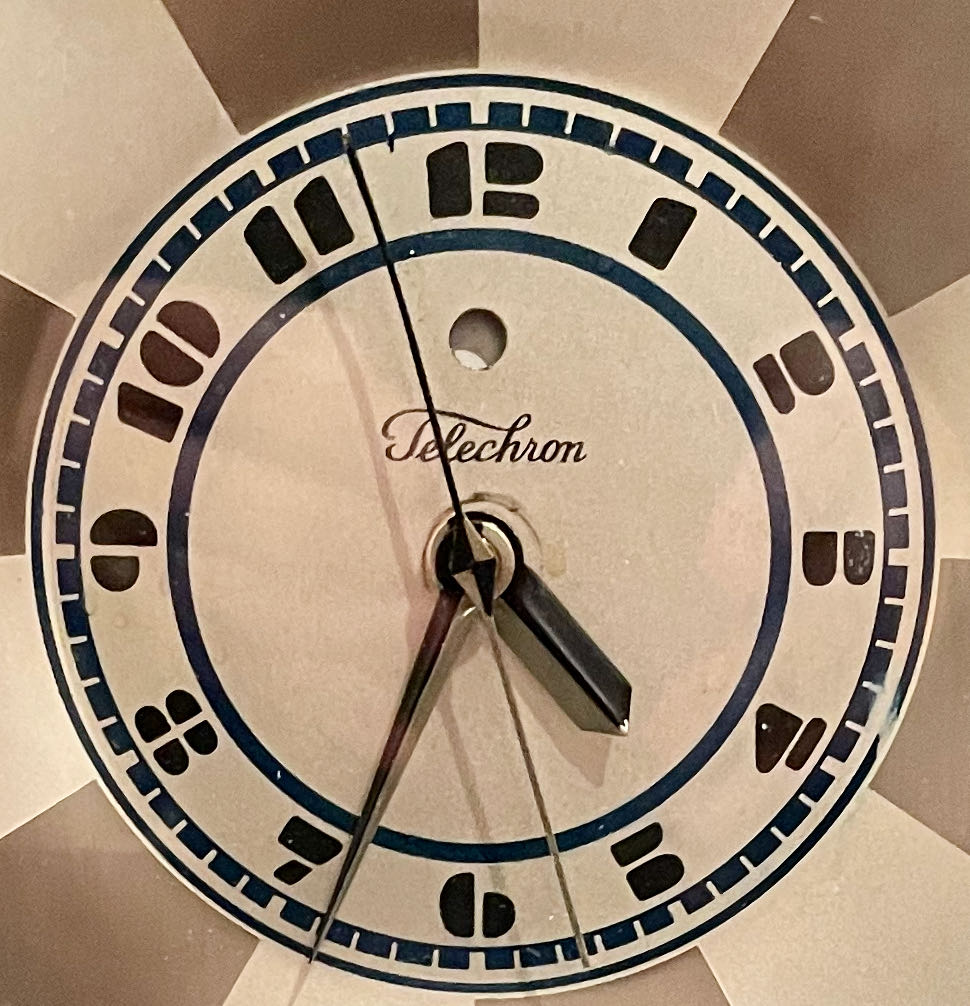 Art Deco Skyscraper Warren Telechron Clock Modernique by Paul Frankl