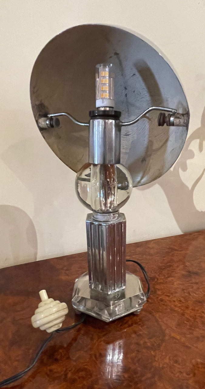 French Art Deco Machine Age Art Deco Table Lamp Sold Items
